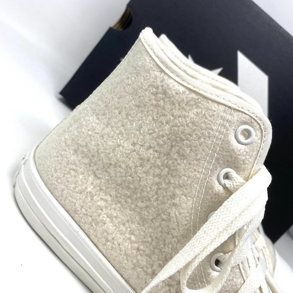 Converse Chuck Taylor Shoes Women’s AS High Top Egret Canvas Sneakers 669307C - Picture 8 of 9